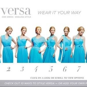 Versa Convertible Dress- Malibu
